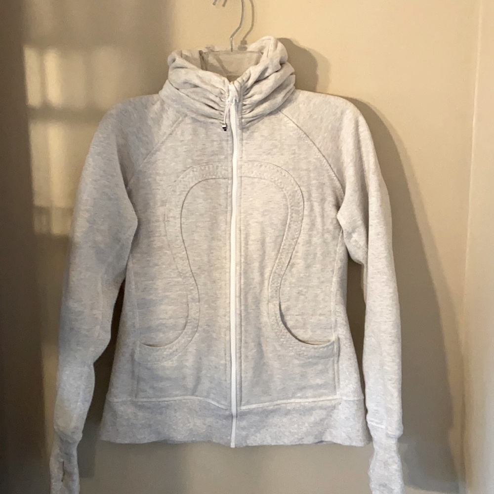 Lulu lemon zip up warm up jacket